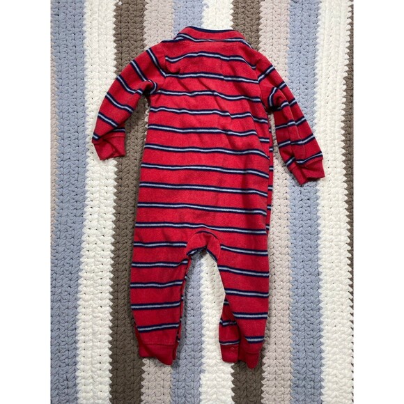 Baby Boy Fleece Romper Set – Size 12M – Cozy 3-Pack Bundle - Picture 5 of 7